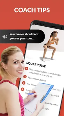 Butt Workout & Leg Workout android App screenshot 0