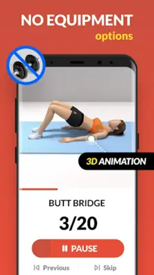 Butt Workout & Leg Workout android App screenshot 5